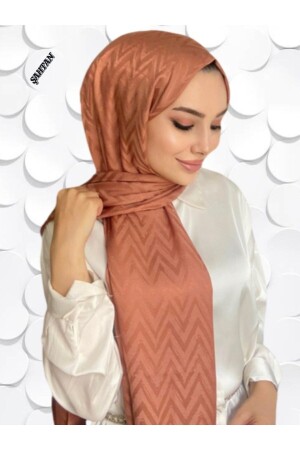نمط MNZ-Zigzag كيراميلا القطن جاكارد شال - Şahtan