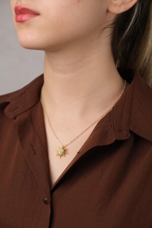 مقعد عنق نسائية من طراز MNZ-Zircon Stone - Jack Ferrero