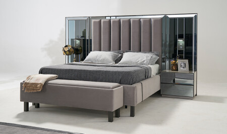 MNZ-Zircon سرير ورأس V2 - Cadde Yıldız