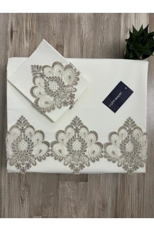 MNZ-Zuma Dowry 100% القطن مزدوج غطاء غطاء مجموعة ÇBZM - Çeyiz Bahçesi