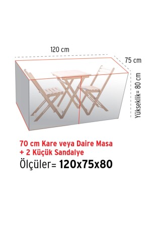 Mobilya Koruma Örtüsü 120x75 - 3