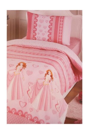 Modaletto Pink Sweet Princess Einzelbettbezug-Set pmbswtprnctk - 1