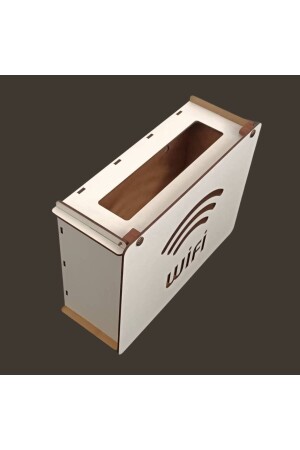 Modem-Aufbewahrungsbox WIFI GEMUSTERT - 25x18x9 cm - 4