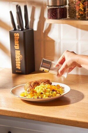 Modernes Set mit 2 Salz-/Pfefferstreuern 120 ml 600. 15. 01. 2679 - Emsan