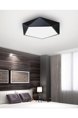 Modern Geometrik Model Metal Tavan Led Avize 2715 - 3