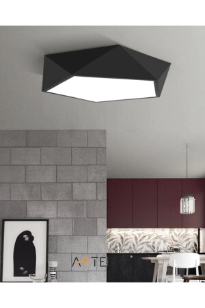 Modern Geometrik Model Metal Tavan Led Avize 2715 - 5