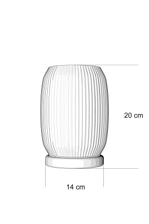 Modern gestaltetes 2-teiliges Lampenschirm-Set für Schreibtischlampen, Ambiente-Lampen, doppelter Lampenschirm - 7