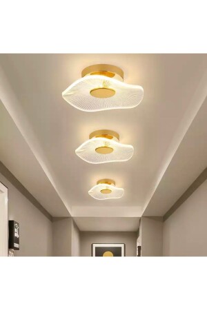 Modern Luxury Tavana Sıfır Led Avize Şık Görsellik Katar Burenze1150 - 2