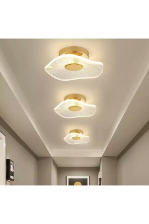 Modern Luxury Tavana Sıfır Led Avize Şık Görsellik Katar fico0291 - 6