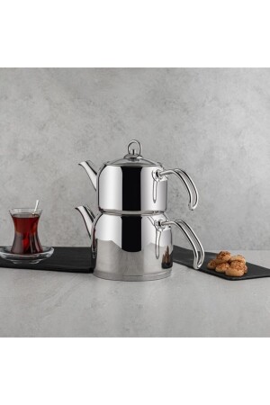 Modern Mini Çaydanlık Takımı 1.60-0.80 Lt NEHIR-MODERNMINI - 1