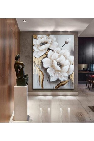 Modern Tasarım Çiçek Kanvas Gülen Tablo Knvs00438 - Tablo Deposu