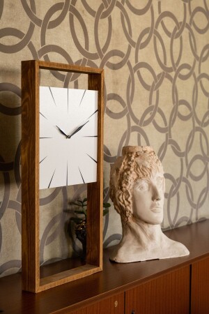 Moderne Holzwanduhr HUHU162 - huhuli