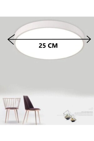 Moderne LED-Plofenyer-Lampe für Badezimmer, Balkon, Toilette, null bis zur Decke, LED-Leuchte, Kronleuchter, 6500 K weißes Licht - 3