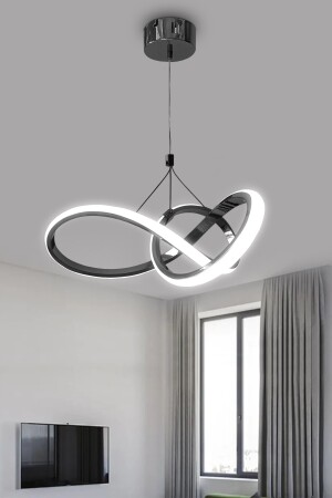 Moderne Pendelleuchte, LED-Kronleuchter, weißes Licht, LED-Kronleuchter, Kardelen - 6