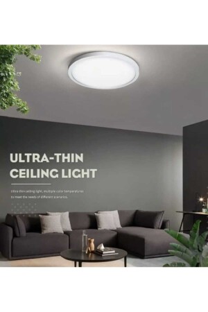 Moderner Decken-LED-Kronleuchter, 6500 K, eisweißes Licht, Küche, Badezimmer, WC, Beleuchtung, Lampe, LED-Wandleuchte - 1