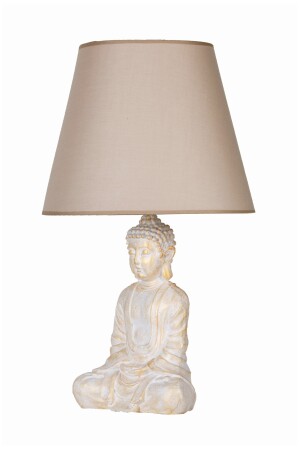 Moderner Design-Buddha-Lampenschirm WeißGold-Beige qdecabjbuda010 - 4