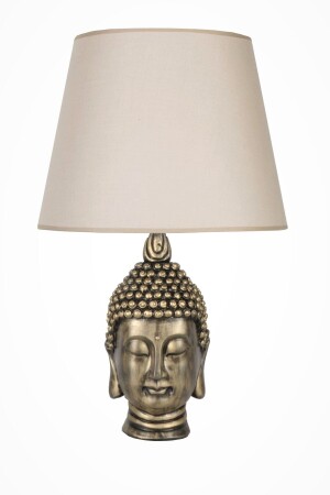 Moderner Design Großer Buddha Lampenschirm Gold Beige qdecbbudaabj022 - 2