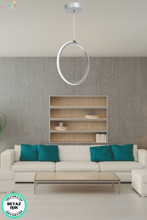 Moderner Design-LED-Kronleuchter für Flur und Wohnzimmer, 30 cm Ring - 1