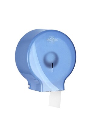 Moderner Mini-Jumbo-Toilettenpapierspender Blau 303715 - 1