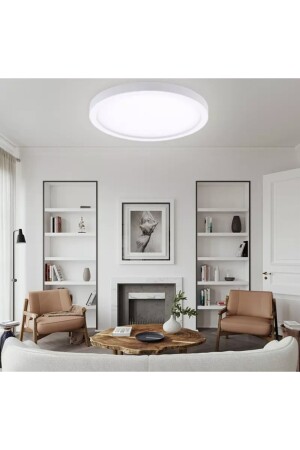 Moderner Zero-Panel-LED-Kronleuchter, 24 Watt, 6500 K, eisweißes Licht, lange Lebensdauer 1. Klassenzimmer LED 30x30cm burenze1084 - 4