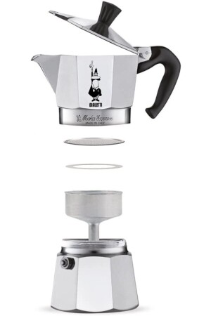 Moka Express 2 Cup (Moka Express 2 Cup Classic Aluminium Moka Pot) 2342460 - 4