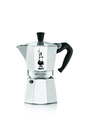 Moka Express 4 Cup Mokapot ( Moka Express 4 Cup Classic Aluminum Moka Pot) 15176 - 3