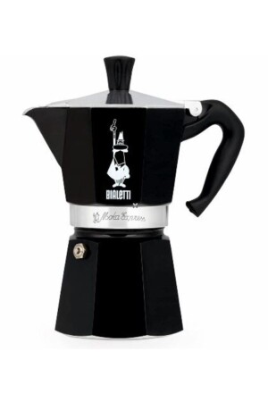 Moka Express Siyah 6 Cup ( Moka Express 6 Cup Black Aluminum Moka Pot) TYC00294520090 - 2