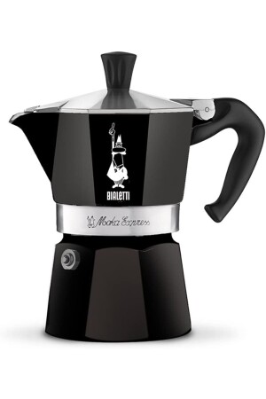 Moka Pot Express Schwarz 1 Tasse 2018ST00000334 - 3