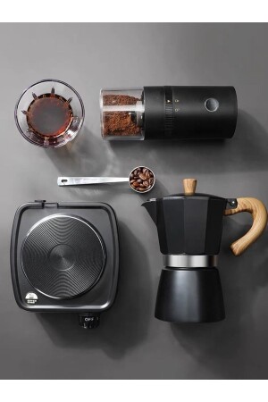 MNZ-Mokapot 6 كوبات كوفيهوت كوفي كوب كبير كوفي كوفي جعة معدات القهوة إيطالية فلتر كوفي آلة - Vivien Home