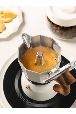 Mokapot 6-cup Coffeehutt Bigg Coffee Kahve Demleme Kahve Ekipmani Italyan Filtre Kahve Makinesi - 3