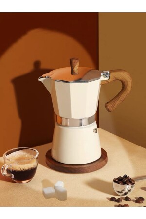 Mokapot 6-cup Coffeehutt Bigg Coffee Kahve Demleme Kahve Ekipmanı Italyan Filtre Kahve Makinesi - 1