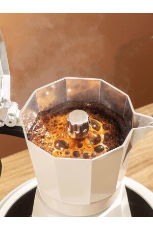 Mokapot 6-cup Coffeehutt Bigg Coffee Kahve Demleme Kahve Ekipmanı Italyan Filtre Kahve Makinesi - 3