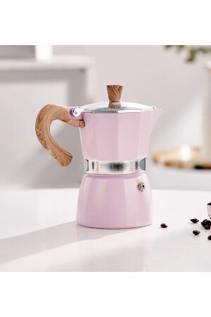 Mokapot Coffeehutt Bigg Coffee Hes-6 Kaffeebrühkaffeeausrüstung Italienische Filterkaffeemaschine 87980 - 4
