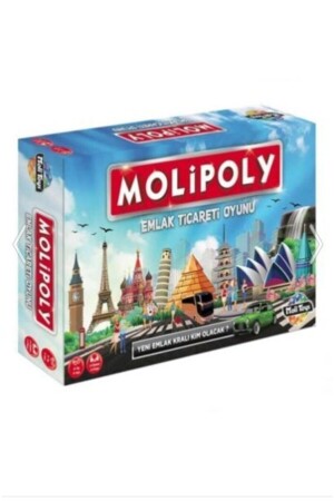 Molipoly Monopoly Metropol Mega City Emlak Ticareti Oyunu poly1 - 2