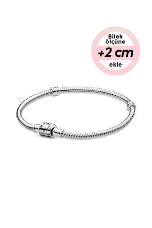 Moments Armband aus 925er Sterlingsilber mit Zylinderclip - 1