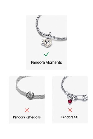 Moments Herz-Clip-Armband - 7