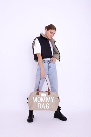 Mommy Bag Anne Bebek Bakım Çantası Biberon Termos Bölmeli BBK - 6