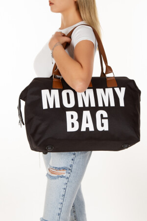 Mommy Bag Anne Bebek Bakım Çantası Termal Biberonlu - 5