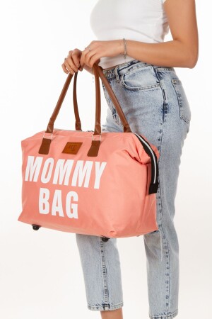 Mommy Bag Anne Bebek Bakım Çantası Termal Biberonlu - 5