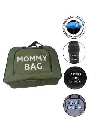 Mommy Bag Baskılı Anne Bebek Bakım El Valizi MOMMY BAG VALİZ - 7