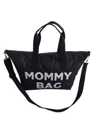 Mommy Bag Baskılı Omuz Askılı Bebek Bakım Çantası Astarlı SEVBAGS MOMMY BAG ASTARLI - 6
