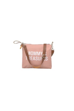 Mommy Bag Exclusive Tasarım 2 Li Set Pudra Baby Anne Bebek Bakım Ve Kadın Çantası AYB-MB3CDZM - 8