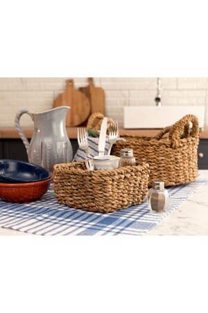 Moni Küçük Hasır Sepet - Madame Coco