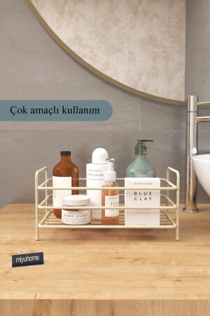 مرفق المرفق المرفق الحمام المرفق مكياج المرفق المطبخ المرفق منظمة متعددة الأغراض المنظم بيج - Moniev