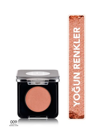 Mono-hochpigmentierter und natürlich schimmernder Kompakt-Lidschatten - Flormar