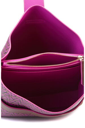 Monogram Fuchsia Damen-Umhängetasche - 7