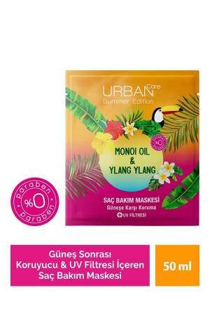 Monoi Oil & Ylang Ylang Duş Öncesi Saç Bakım Maskesi 50 ml - Urban Care