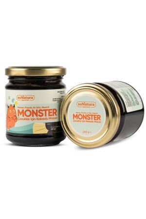 Monster Kids Paste für Kinder (MIT PROPOLIS-GELEE UND VITAMINEN) 240 Gr. - 6