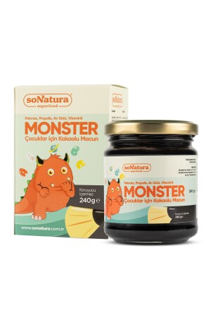 Monster Kids Paste für Kinder (MIT PROPOLIS-GELEE UND VITAMINEN) 240 Gr. - 7