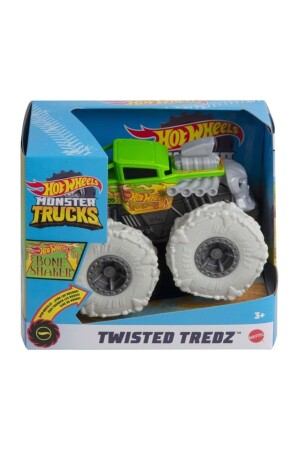 Monster Trucks 1:43 Check Drop Bone Shaker Gvk37-gvk38 Lizenziertes Produkt MTL-GVK37-Grün - 1
